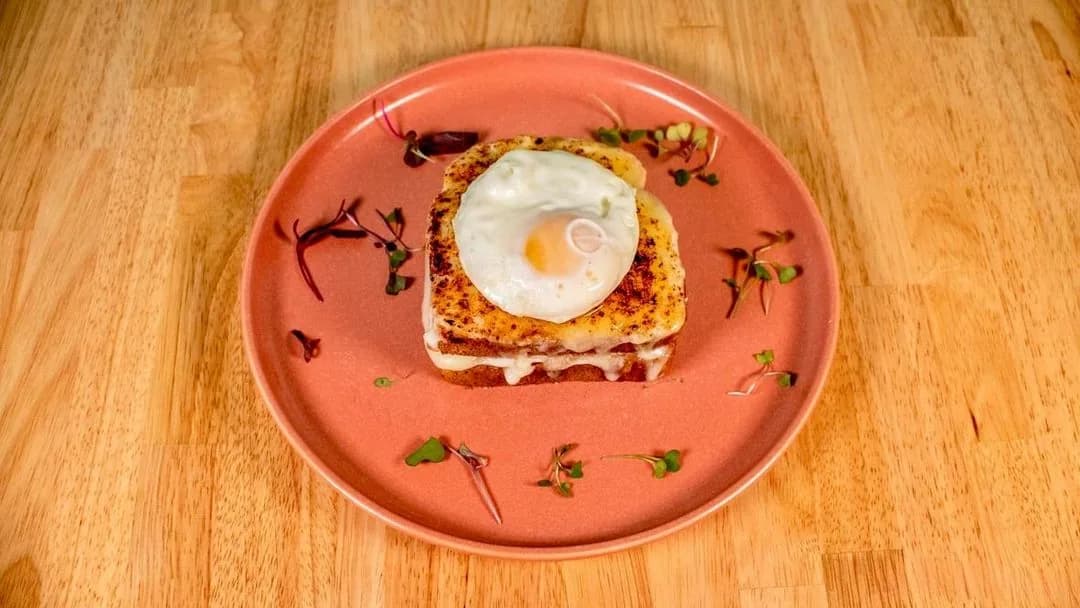 Croque Madame at Floré Café & Kitchen