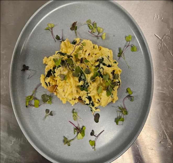 Scrambled Eggs at Floré Café & Kitchen