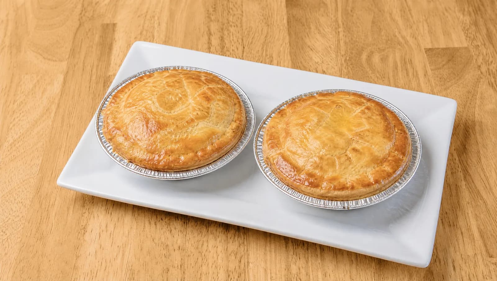 Two individual hearts of palm pot pies at Floré Café & Kitchen | Duas tortinhas individuais de palmito no Floré Café & Kitchen